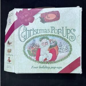 A Treasury Collection Pop up Book Set Christmas Stories Vintage 1993 4 Books